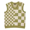 Vans (wmns)  Courtyard Checker Sweater Vest 'green White'
