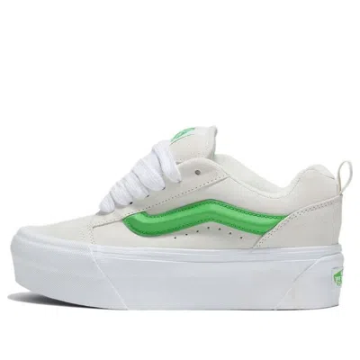 Vans (wmns)  Knu Stack Casual Platform Shoes 'white Green'