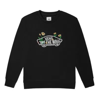Vans (wmns)  Logo Off The Wall Floral Long Sleeve T-shirt 'black'