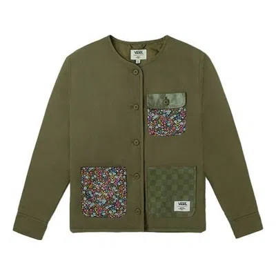 Vans (wmns)  Made With Liberty Fabric Jacket 'olive Green'