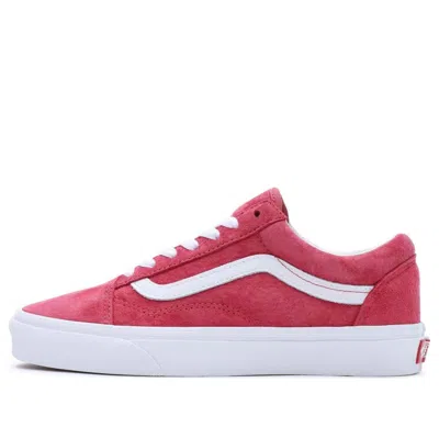 Vans (wmns)  Old Skool Pig Suede 'pink Red' In Multi