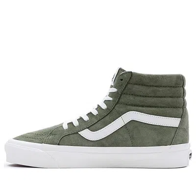 Vans (wmns)  Pig Suede Sk8-hi 38 Dx 'olive Green' In Multi