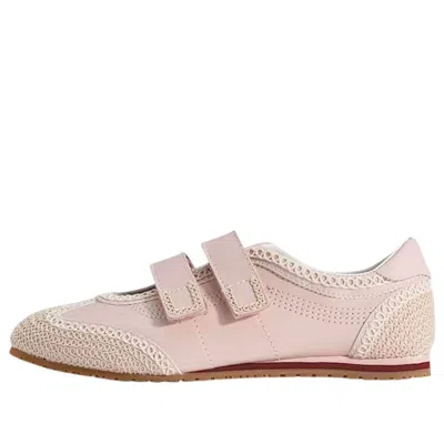 Vans Premium Mary Jane Super Lowpro Leather Sneakers In Pink