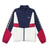 Vans (wmns)  Retro Stand Collar Windproof Jacket Navy Blue In Multi