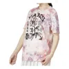 Vans (wmns)  Short-sleeved Printed T-shirt 'pink' In Multi