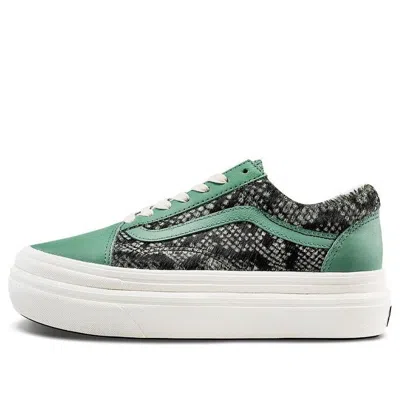 Vans (wmns)  Super Comfycush Old Skool Lx 'creme De Menthe' In Green