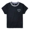Vans (wmns)  X Disney Crossover Grid Mickey Round Neck Short Sleeve Black