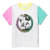Vans (wmns)  X Disney Crossover Printing Mickey Round Neck Short Sleeve White In Multi