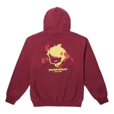 Vans (wmns)  X Nuttsh Friday Night Hoodie 'red'