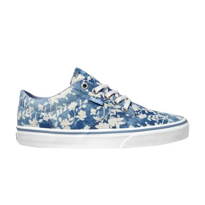 Pre-owned Vans Wmns Winston 'floral Indigo' In Blue