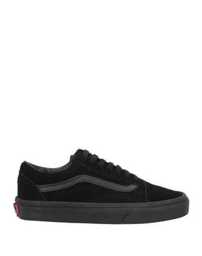Vans Woman Sneakers Black Size 7 Leather