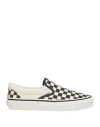 Vans Checkerboard Stud-embellished Sneakers In Black