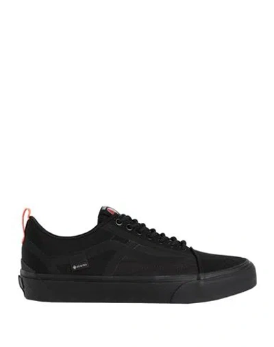 Vans Woman Sneakers Black Size 7 Textile Fibers, Gore-tex