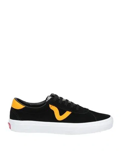 Vans Woman Sneakers Black Size 7.5 Leather