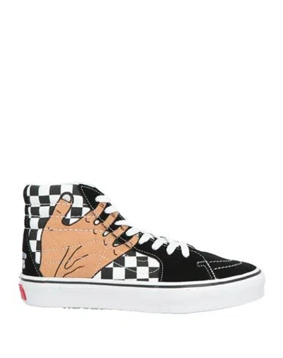 Vans Woman Sneakers Black Size 7.5 Leather
