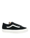 Vans Woman Sneakers Black Size 8 Leather In Black