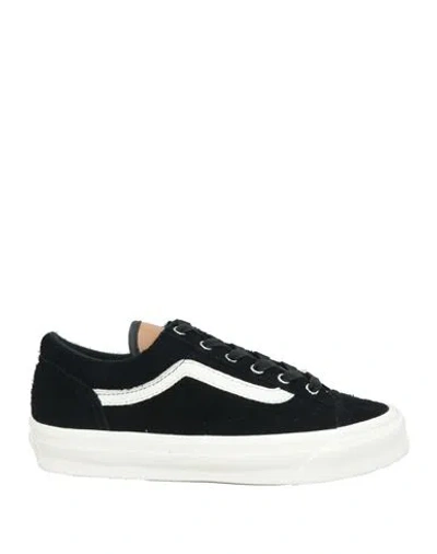 Vans Woman Sneakers Black Size 8 Leather