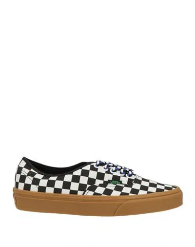 Vans Woman Sneakers Black Size 8 Textile Fibers