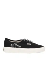 Vans Woman Sneakers Black Size 9 Recycled Cotton, Hemp In Black