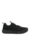 Vans Woman Sneakers Black Size 9.5 Textile Fibers In Multi