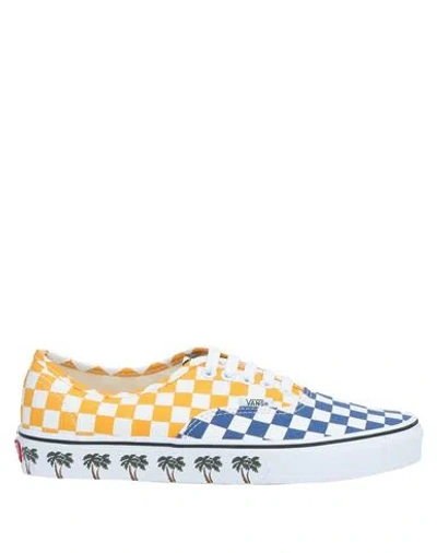 Vans Woman Sneakers Blue Size 6.5 Textile Fibers