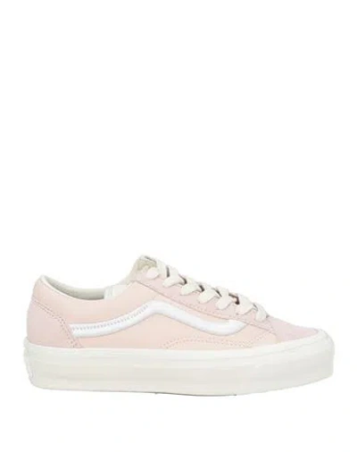 Vans Woman Sneakers Light Pink Size 6.5 Leather