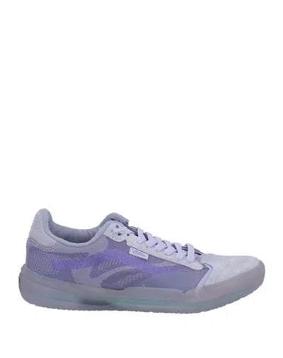 Vans Woman Sneakers Lilac Size 7.5 Leather, Textile Fibers In Purple