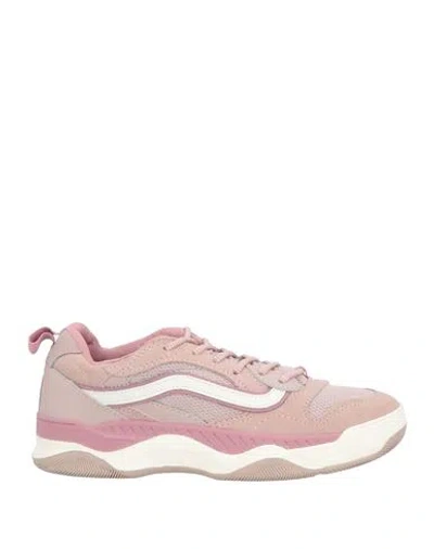 Vans Woman Sneakers Mauve Size 8 Leather, Textile Fibers In Purple
