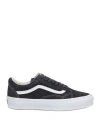 Vans Woman Sneakers Midnight Blue Size 8 Leather In Multi