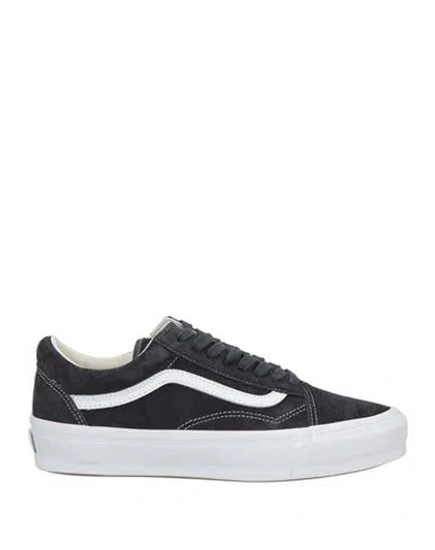 Vans Woman Sneakers Midnight Blue Size 8 Leather In Multi