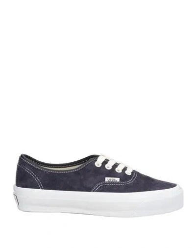 Vans Woman Sneakers Midnight Blue Size 8 Leather