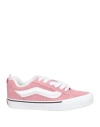 Vans Woman Sneakers Pink Size 6.5 Leather, Textile Fibers