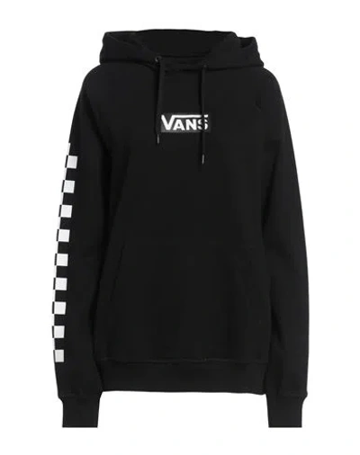 Vans Woman Sweatshirt Black Size S Cotton