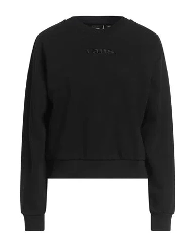 Vans Woman Sweatshirt Black Size Xs Cotton, Polyester