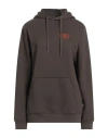 Vans Woman Sweatshirt Khaki Size S Cotton