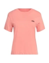 Vans Woman T-shirt Salmon Pink Size S Cotton