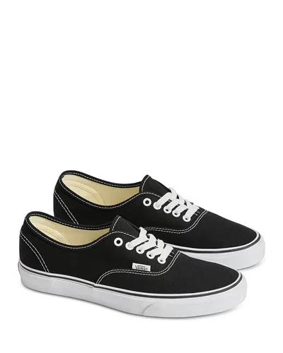 Vans Woman Sneakers Black Size 7 Textile Fibers