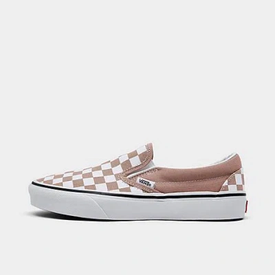 Vans Women's Classic Slip-on Heavy Textures Casual Shoes In Multi