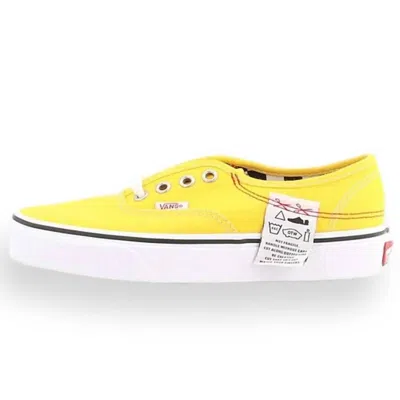 Vans Women's Diy Authentic Hc Skate Low-top Sneakers In Lemon Chrome In Multi