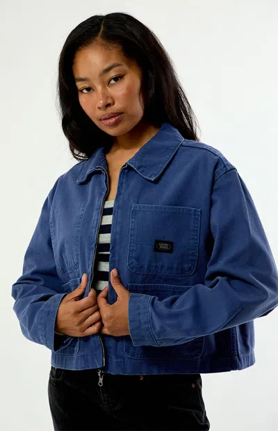 Vans Women's Emily Boxy Workwear Jacket In Navy