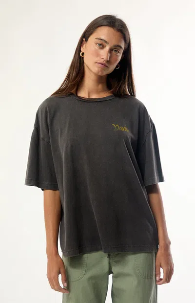 Vans Women's Faded Palms T-shirt In Faded Black