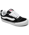 Vans Knu Skool Suede Low Top Sneaker In Black