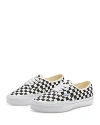 Vans Women's Lx Authentic Reissue Checkered Low Top Sneakers In Embroidered Black/marshmallow