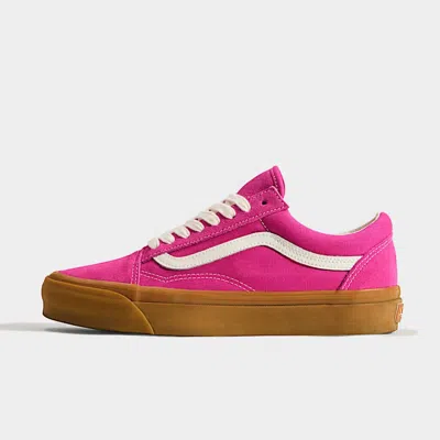 Vans Women's Lx Old Skool Gum Sneakers In Raspberry Rose In Multi