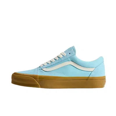 Vans Women's Lx Premium Old Skool Gum Sneakers In Crystal Blue