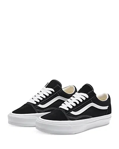 Vans Women's Old Skool Low Top Sneakers In Black/white