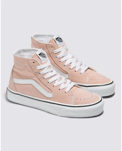 Vans Women's Sk8-hi Tapered Sneaker In Rose Smoke In Pink