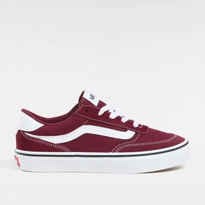 Vans Women's Sneakers  Brooklyn Vn000d7u4qu1 ♪ In Burgundy