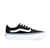 Vans Women's Sneakers  Ward Wm Platformer - Vn0a3tlc187 Black/white In Black