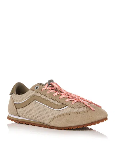 Vans Women's Super Low Pro Mesh Sneakers In Brown